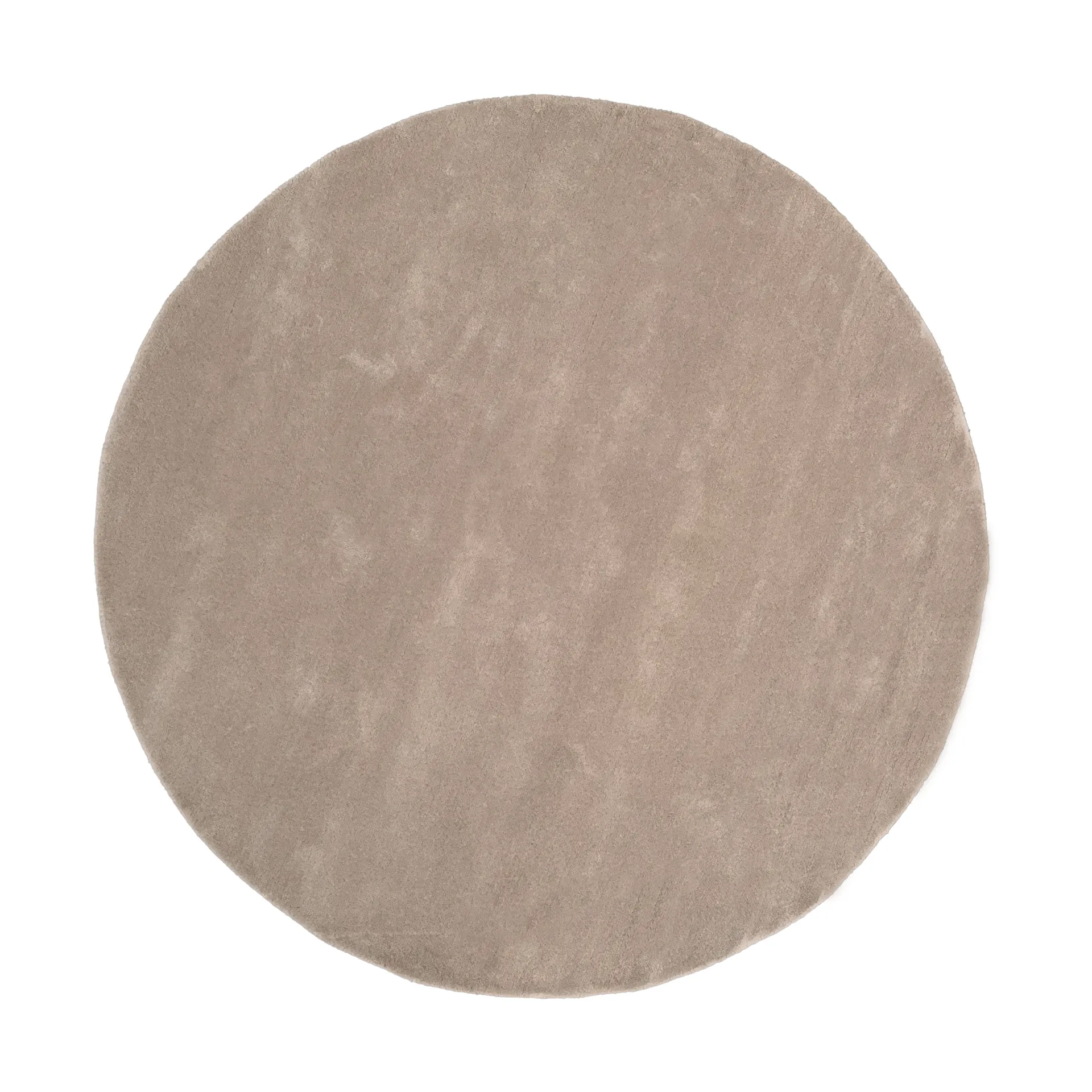 Liljehok tapete de lã, Bege, Ø200 cm Tinted