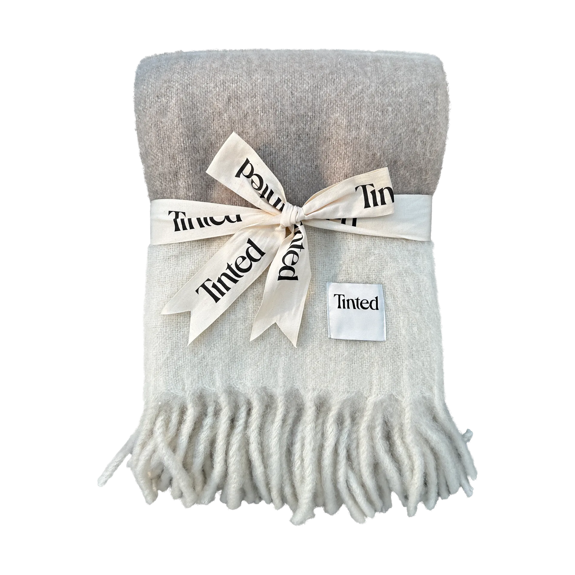 Manta de lã Hemple 130x170 cm, Beige-offwhite Tinted