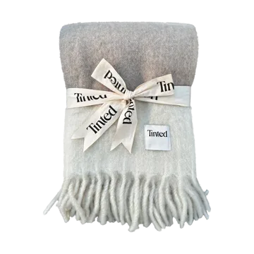 Manta de lã Hemple 130x170 cm - Beige-offwhite - Tinted