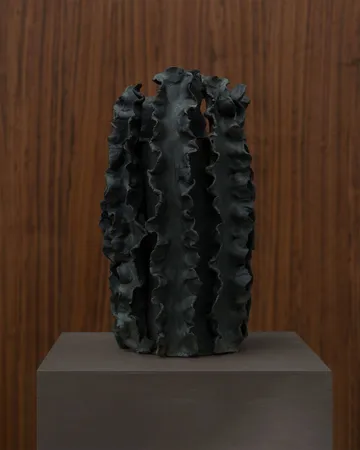 Melera vaso - Preto, 33x16 cm - Tinted