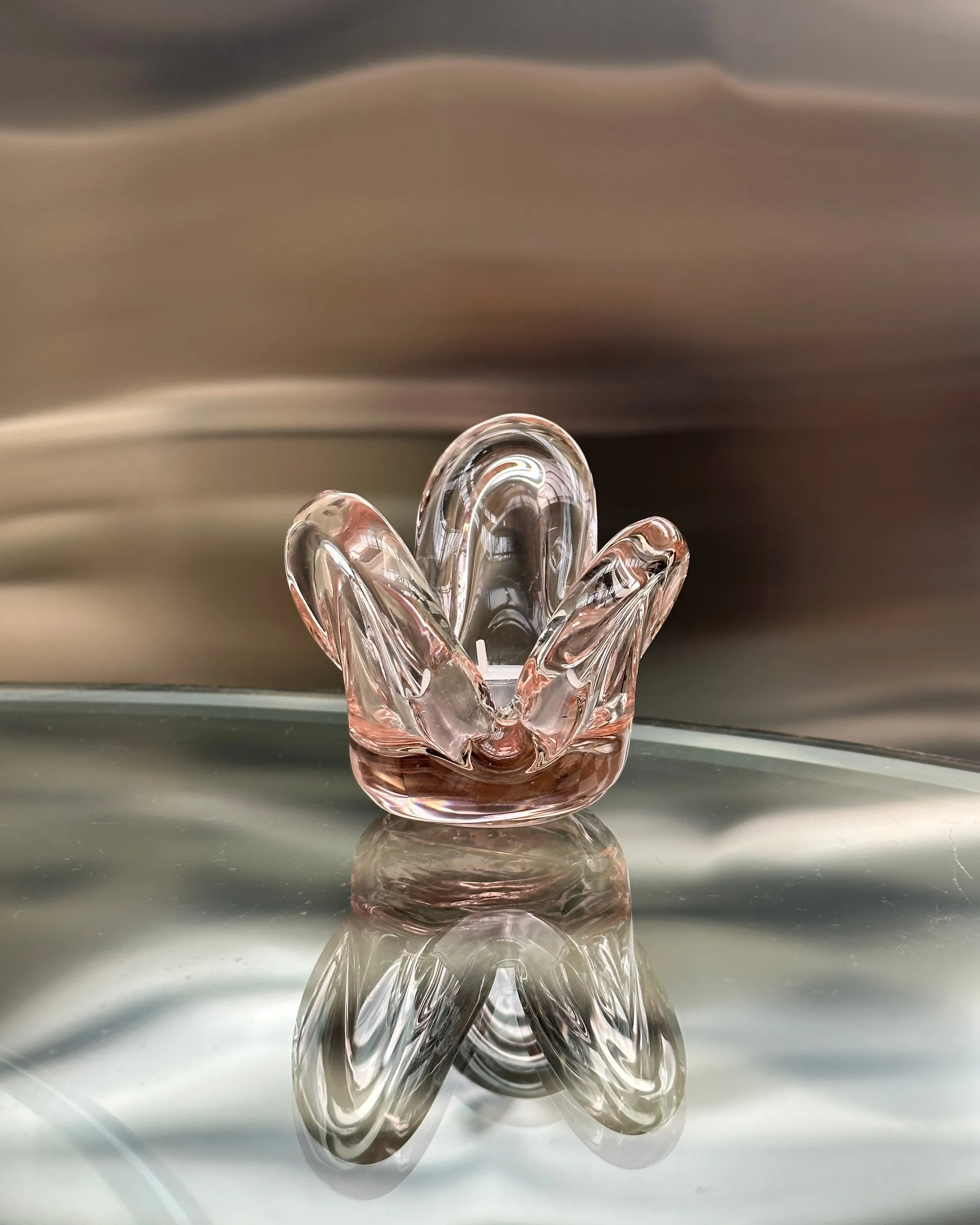 Porta-vela Visser, Pink Tinted