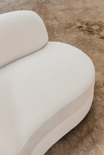 Sofá Delon - Bouclé off-white - Tinted