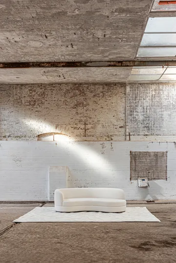 Sofá Delon - Bouclé off-white - Tinted