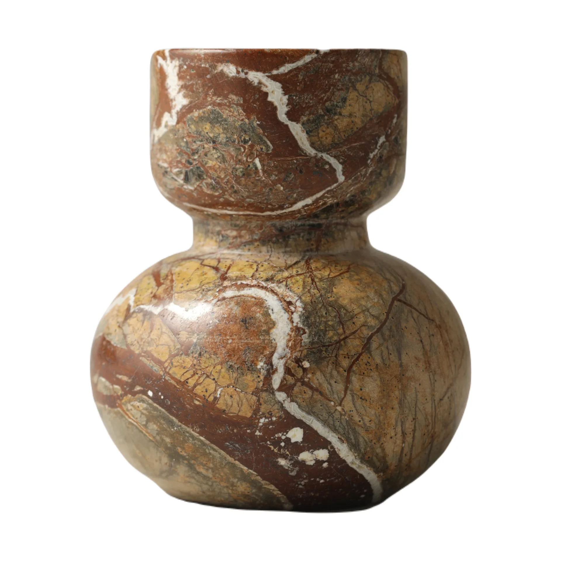 Suporte de velas Asker 10 cm, Red Tinted