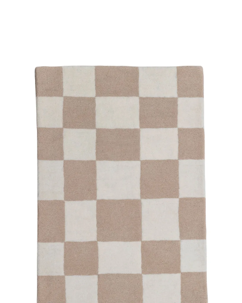 Tapete de entrada de lã Hafstrom 80x250 cm, Beige-white Tinted