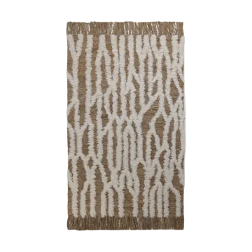 Tapete de juta Wahl 170x240 cm - Brown-offwhite - Tinted