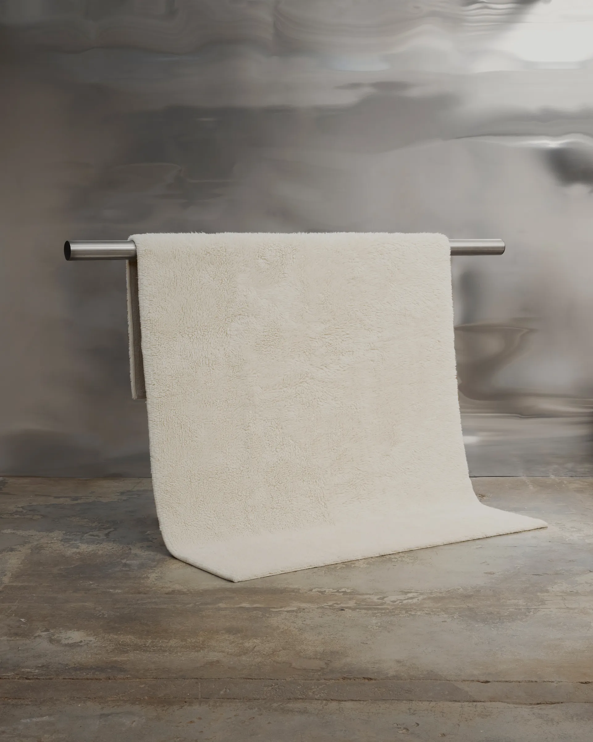 Tapete de lã Bergius 170x240 cm, Offwhite Tinted