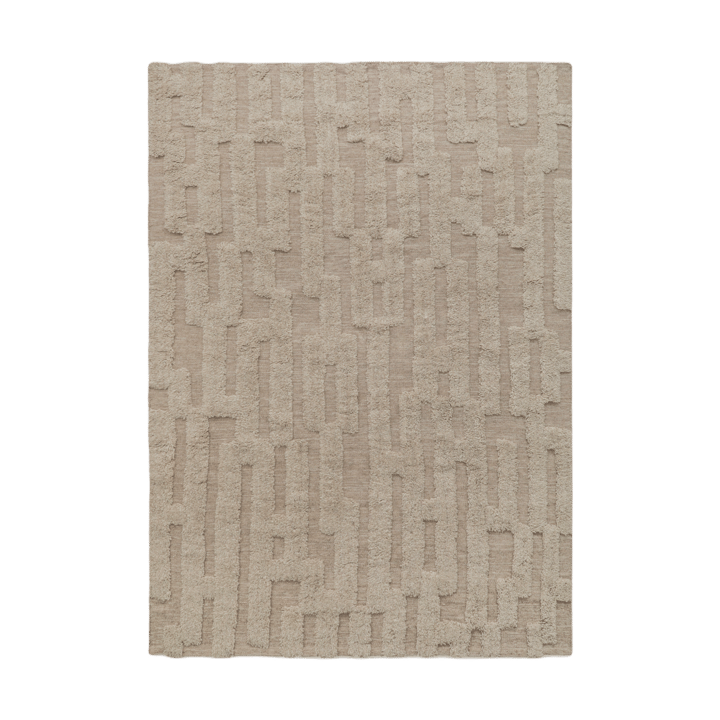 Tapete de lã Bielke 160x230 cm - Beige-melange - Tinted
