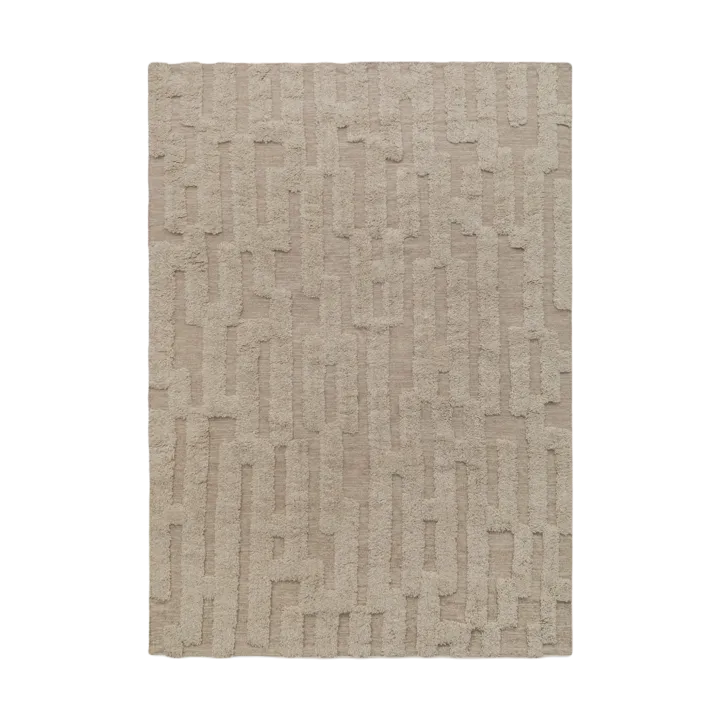 Tapete de lã Bielke 200x300 cm - Beige-melange - Tinted