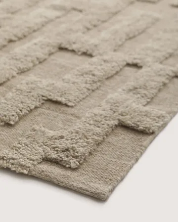 Tapete de lã Bielke 200x300 cm - Beige-melange - Tinted