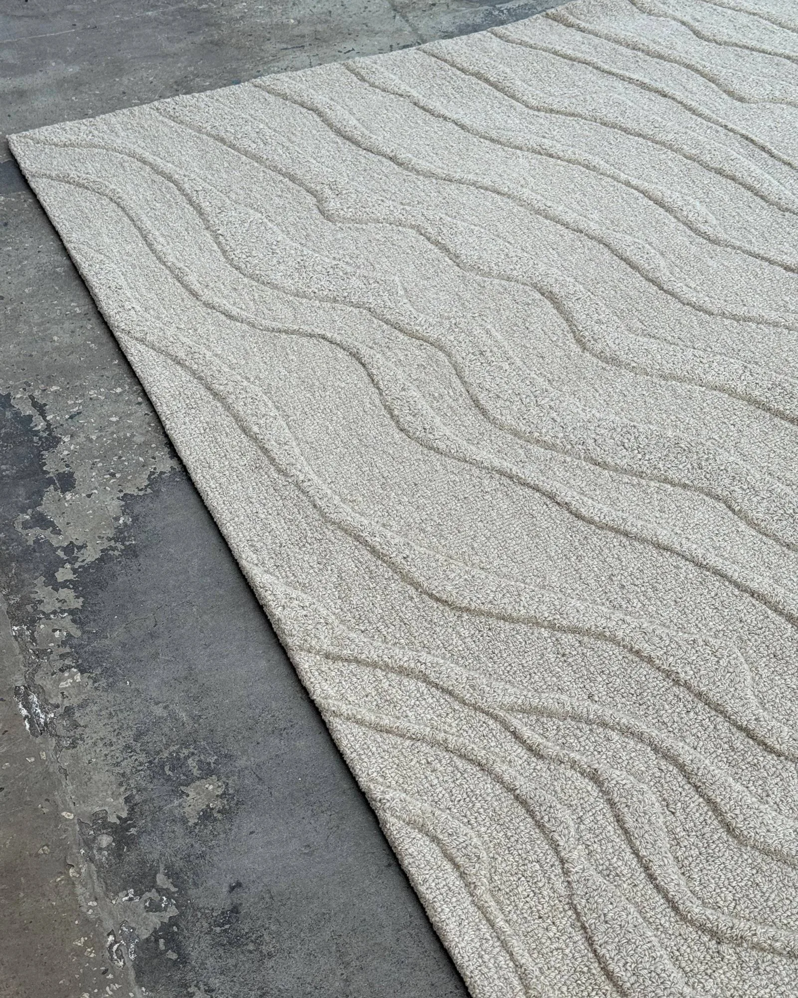 tapete de lã Duvell, Bege, 250x350 cm Tinted