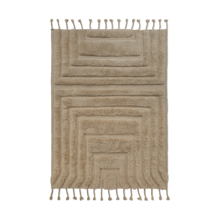 Tapete de lã Kask 170x240 cm - Beige - Tinted