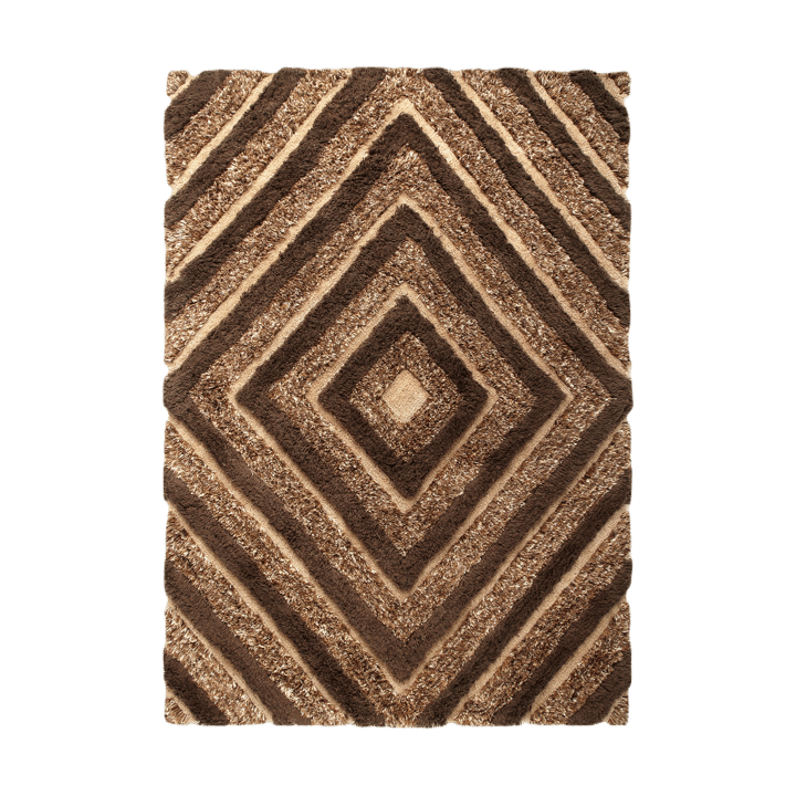 Tapete de lã Stenborg 170x240 cm - Brown - Tinted