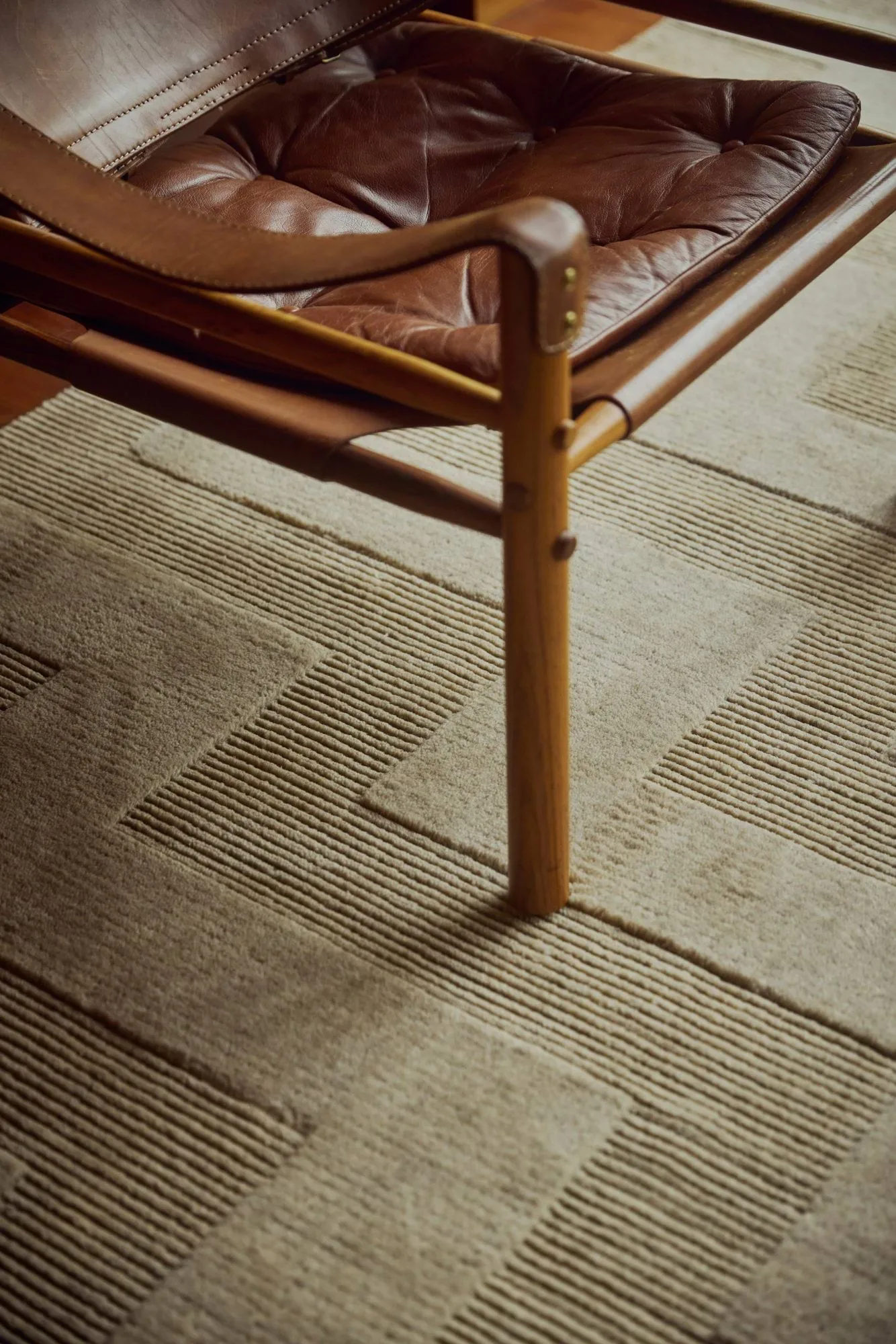 Valmont tapete de lã, Beige-melange, 200x300 cm Tinted