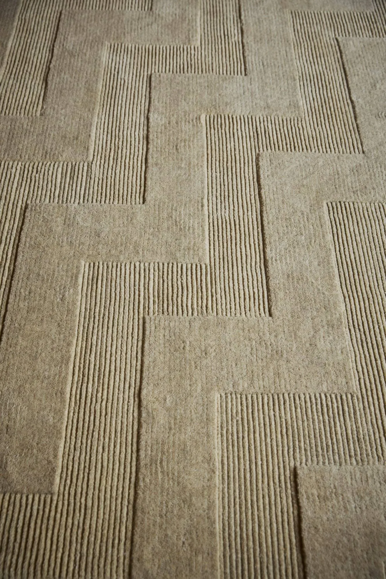 Valmont tapete de lã, Beige-melange, 250x350 cm Tinted