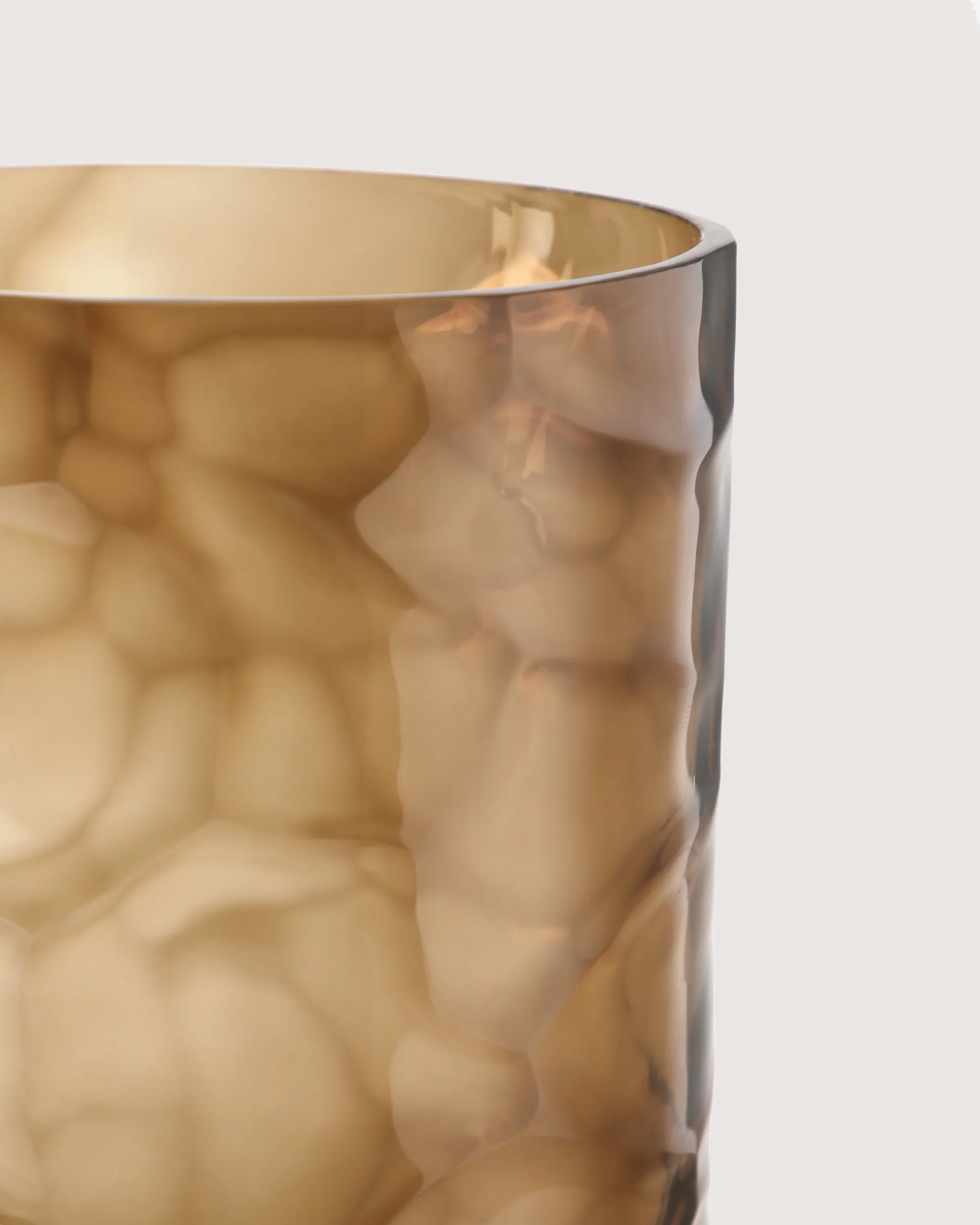 Vaso Aurell Ø20x32 cm, Brown Tinted