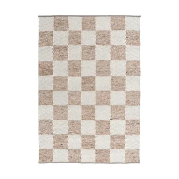Gotland Design tapete edição especial - Castanho claro-branco nº 2412, 170x240 cm - Tisca