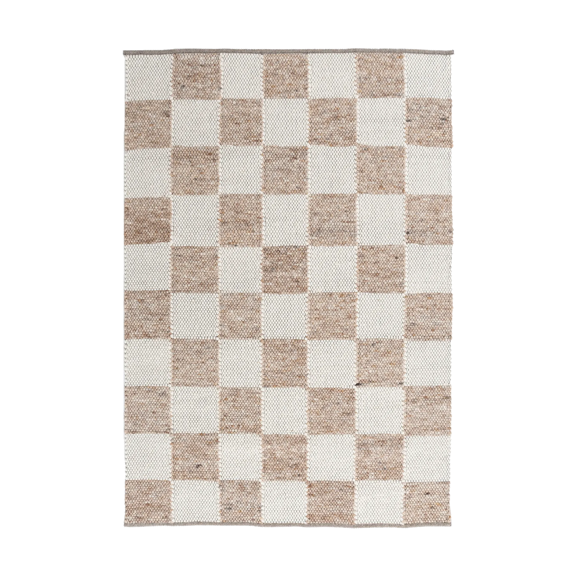 Gotland Design tapete edição especial, Castanho claro-branco nº 2412, 70x140 cm Tisca