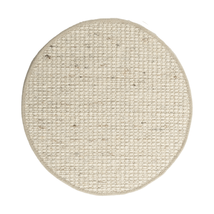 Greenland Swift tapete redondo - Branco natural nº 11, Ø300 cm - Tisca