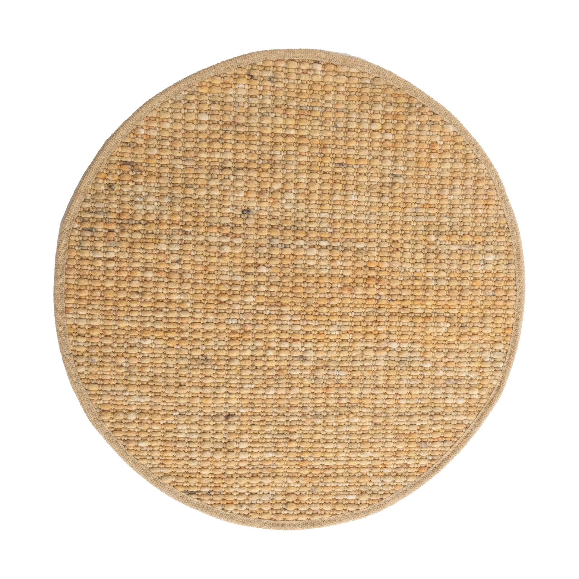 Greenland Swift tapete redondo, Dourado nº 261, Ø300 cm Tisca