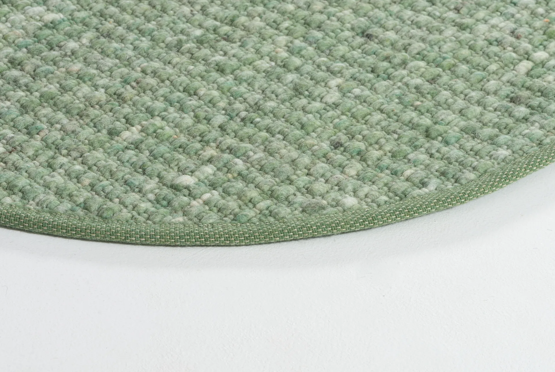 Greenland Swift tapete redondo, Jade nº 240, Ø200 cm Tisca