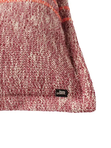 Almofada decorativa Track - Borgonha, 56x56 cm - Tom Dixon