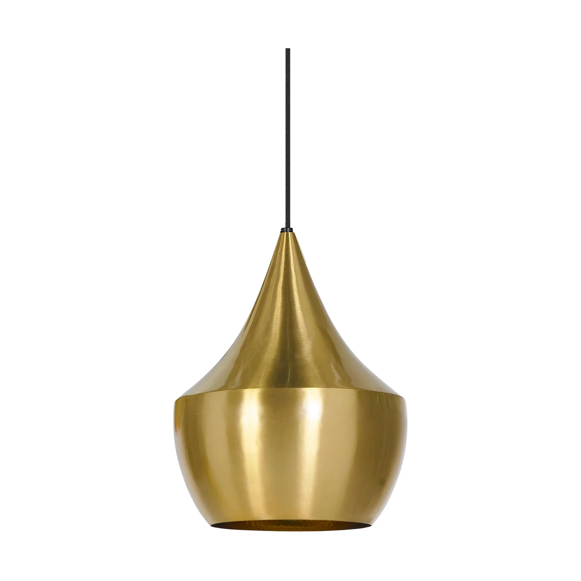 Beat Fat candeeiro suspenso LED Ø30 cm, Latão Tom Dixon
