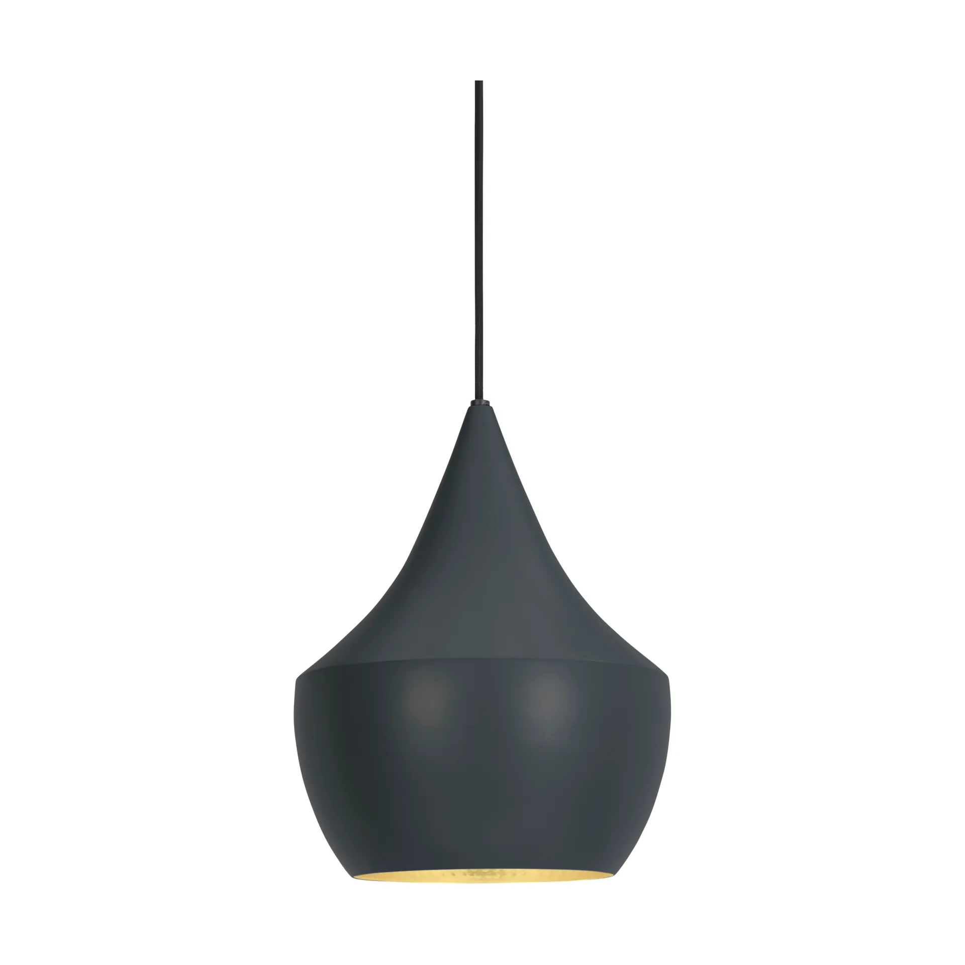 Beat Fat candeeiro suspenso LED Ø30 cm, Preto Tom Dixon