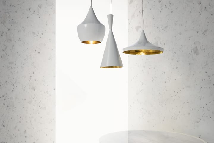 Beat Tall candeeiro suspenso, Branco Tom Dixon