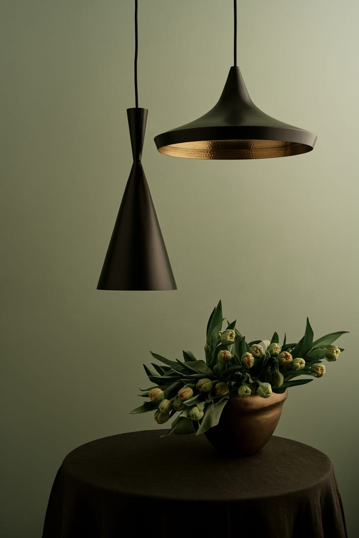 Beat Tall candeeiro suspenso, Preto Tom Dixon