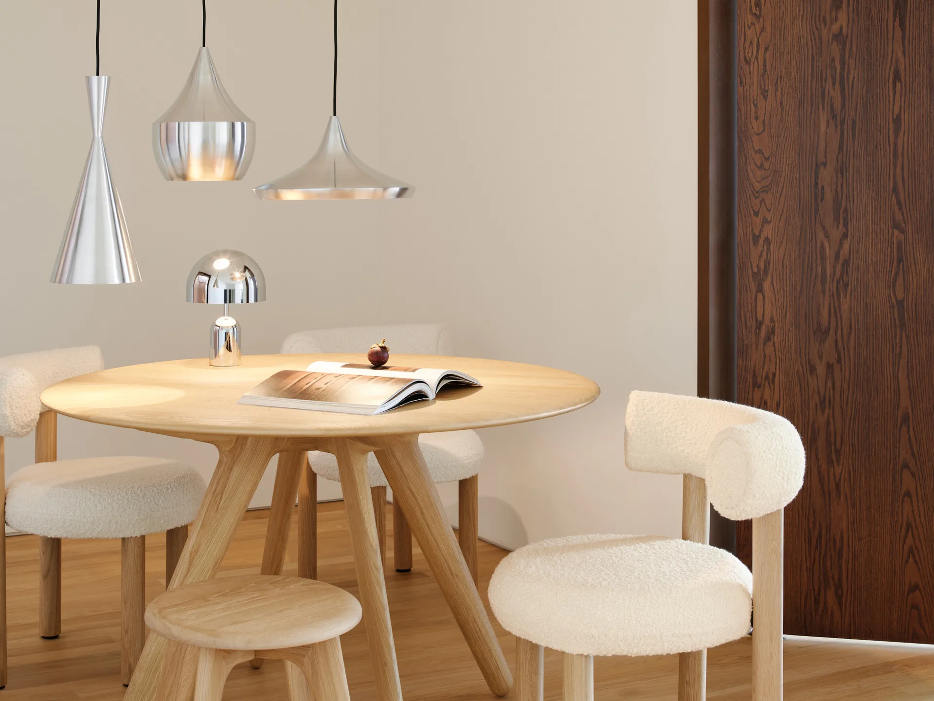 Beat Unbeaten abajur de lâmpada grossa Ø24 cm, Alumínio Tom Dixon