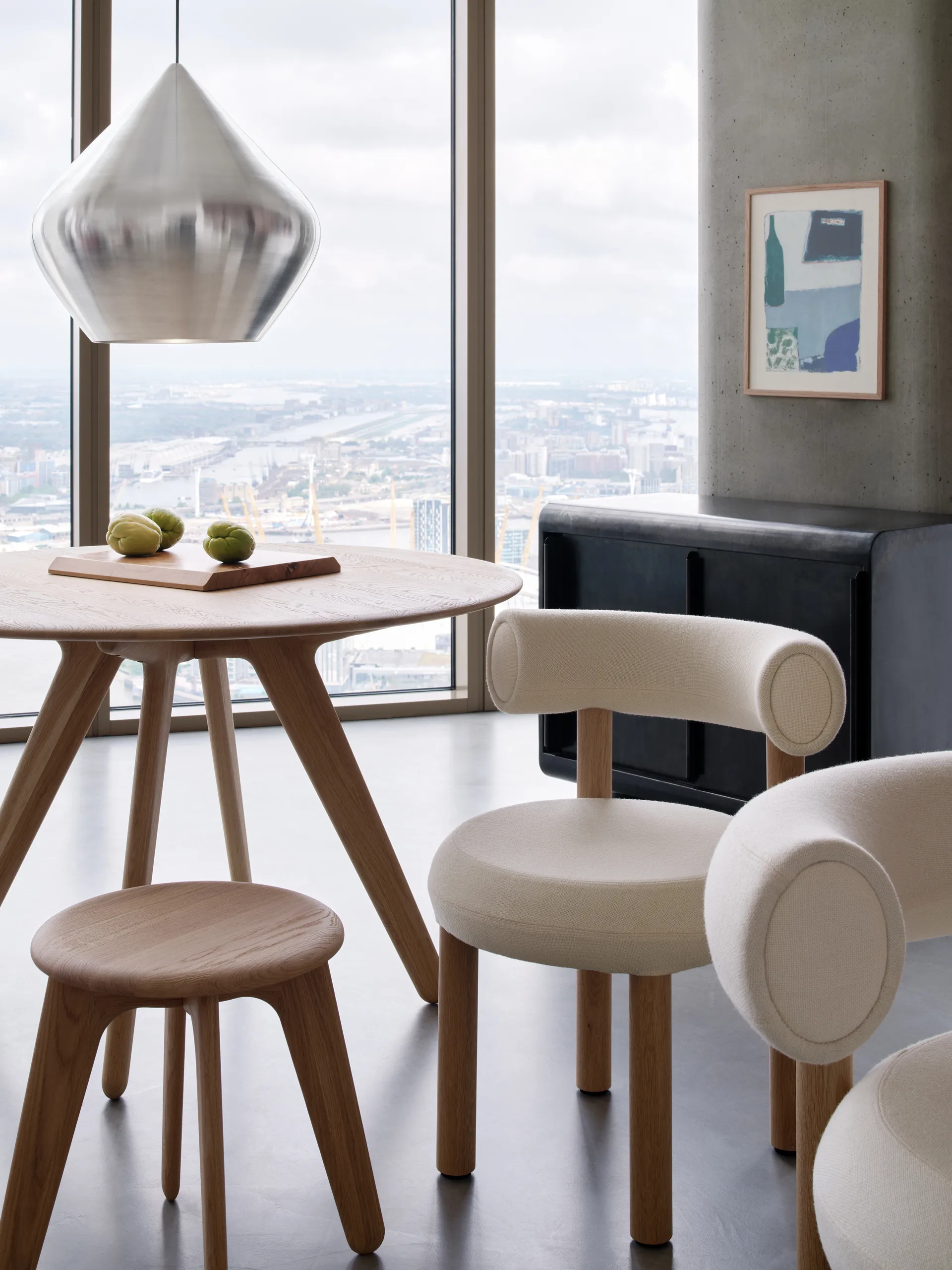 Beat Unbeaten abajur de lâmpada robusto Ø52 cm, Alumínio Tom Dixon