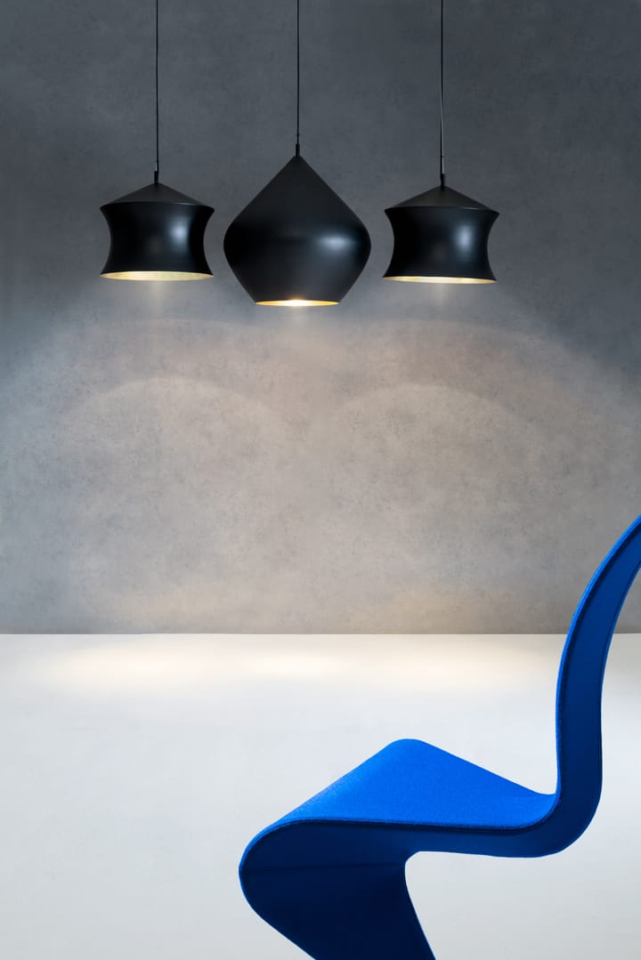 Beat Waist candeeiro suspenso LED Ø41,2 cm, Preto Tom Dixon