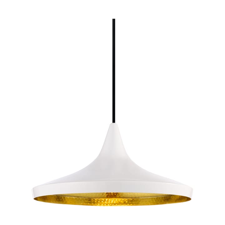 Beat Wide candeeiro suspenso LED Ø36 cm - Branco - Tom Dixon