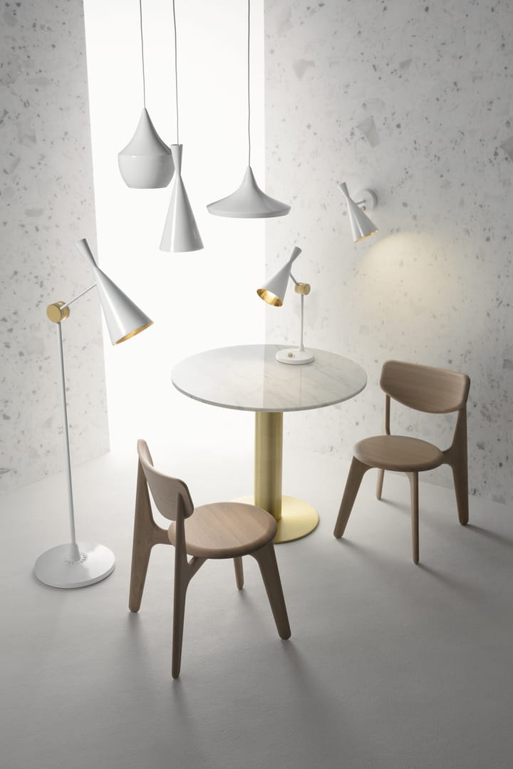 Beat Wide candeeiro suspenso LED Ø36 cm, Branco Tom Dixon