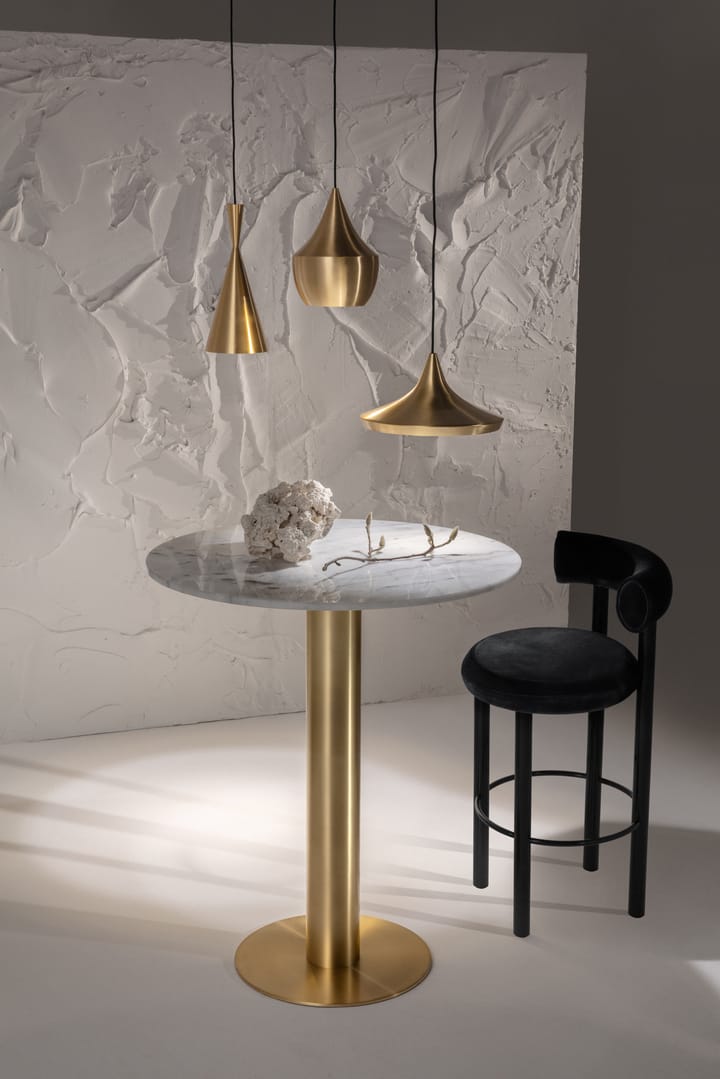 Beat Wide candeeiro suspenso LED Ø36 cm, Latão Tom Dixon
