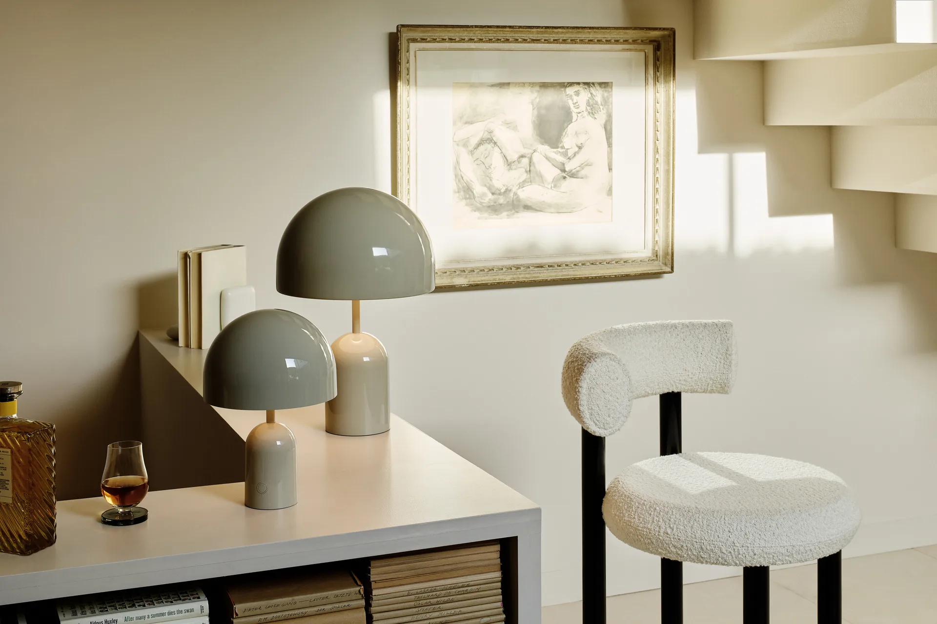 Bell candeeiro de mesa , Cobre Tom Dixon