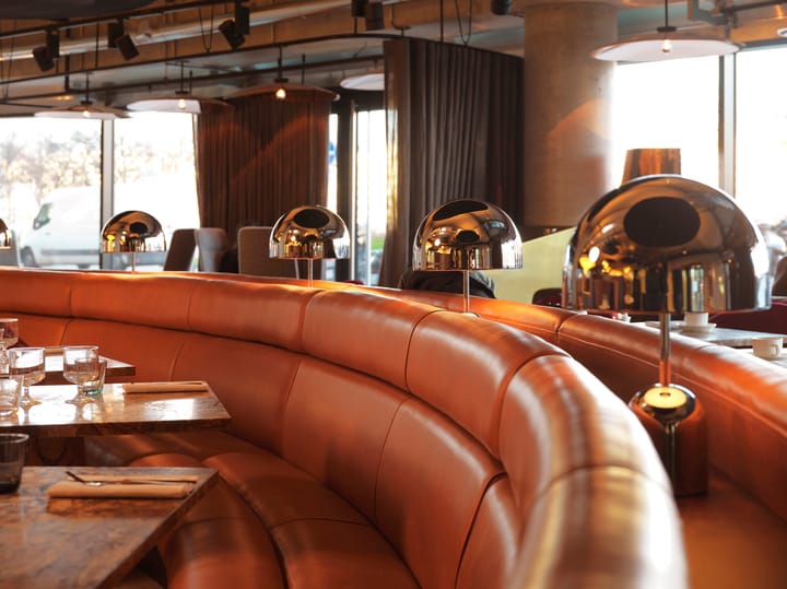 Bell candeeiro de mesa , Dourado Tom Dixon