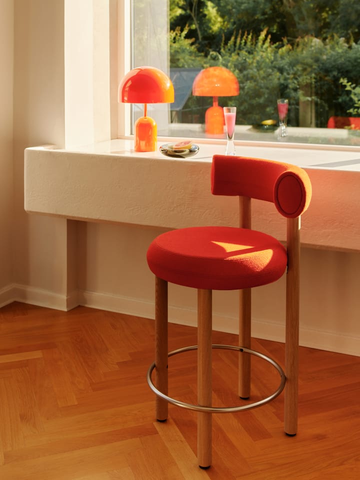 Bell candeeiro de mesa LED portátil 28 cm, Fluoro Tom Dixon