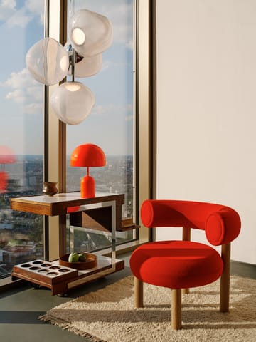 Bell candeeiro de mesa LED portátil 28 cm - Fluoro - Tom Dixon
