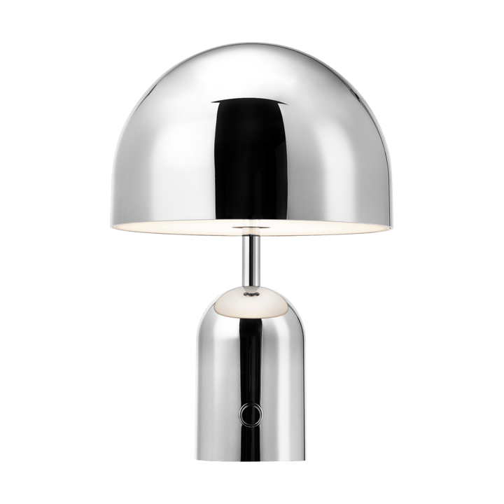 Bell candeeiro de mesa LED portátil 28 cm - Prateado - Tom Dixon