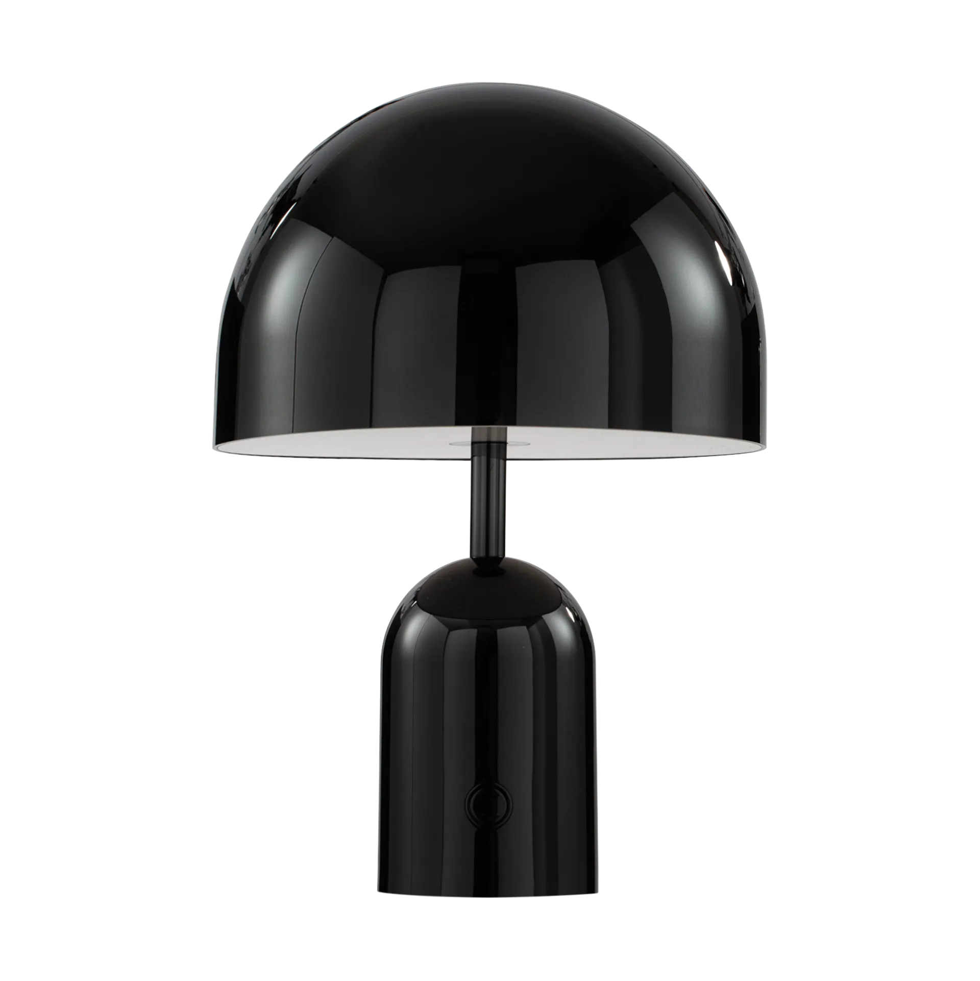 Bell candeeiro de mesa LED portátil 28 cm, Preto Tom Dixon