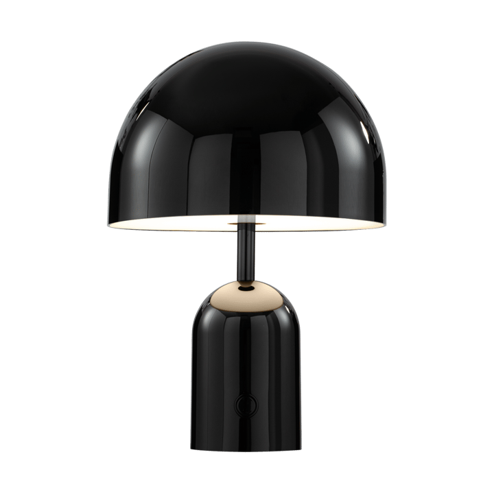 Bell candeeiro de mesa LED portátil 28 cm, Preto Tom Dixon