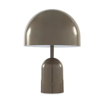 Bell candeeiro de mesa LED portátil 28 cm - Taupe - Tom Dixon