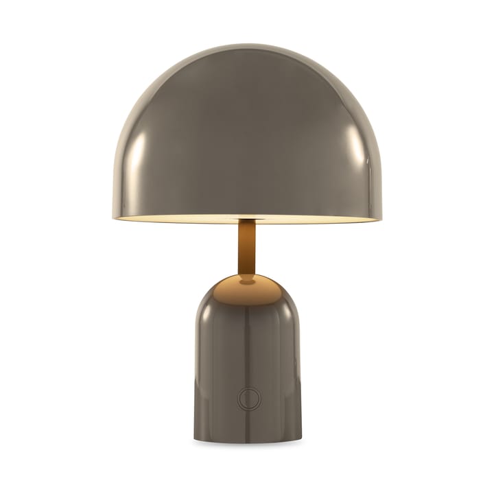Bell candeeiro de mesa LED portátil 28 cm, Taupe Tom Dixon