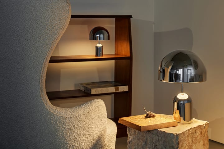 Bell candeeiro de mesa , Silver Tom Dixon