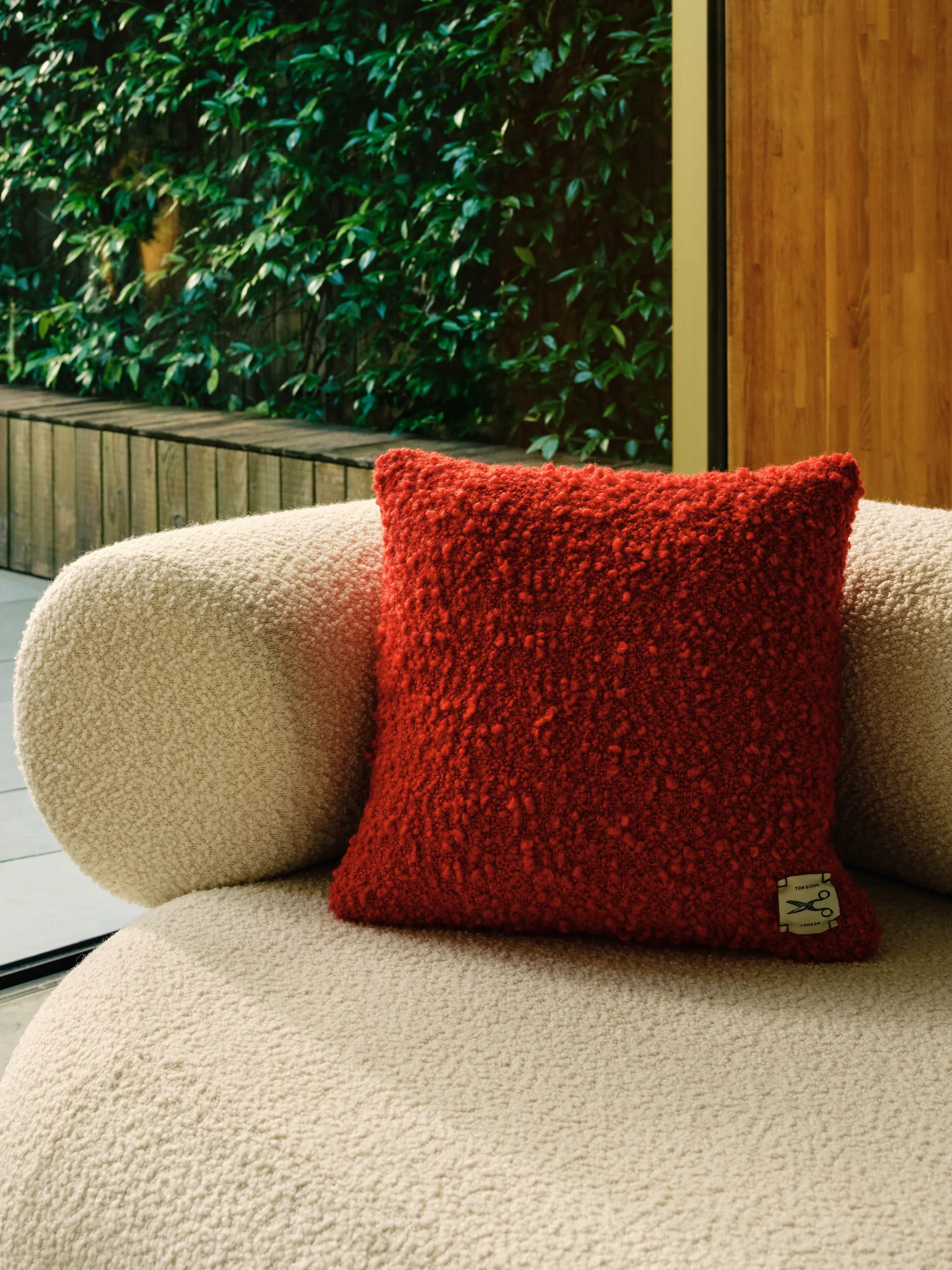 Bobble almofada 45x45 cm, Laranja Tom Dixon