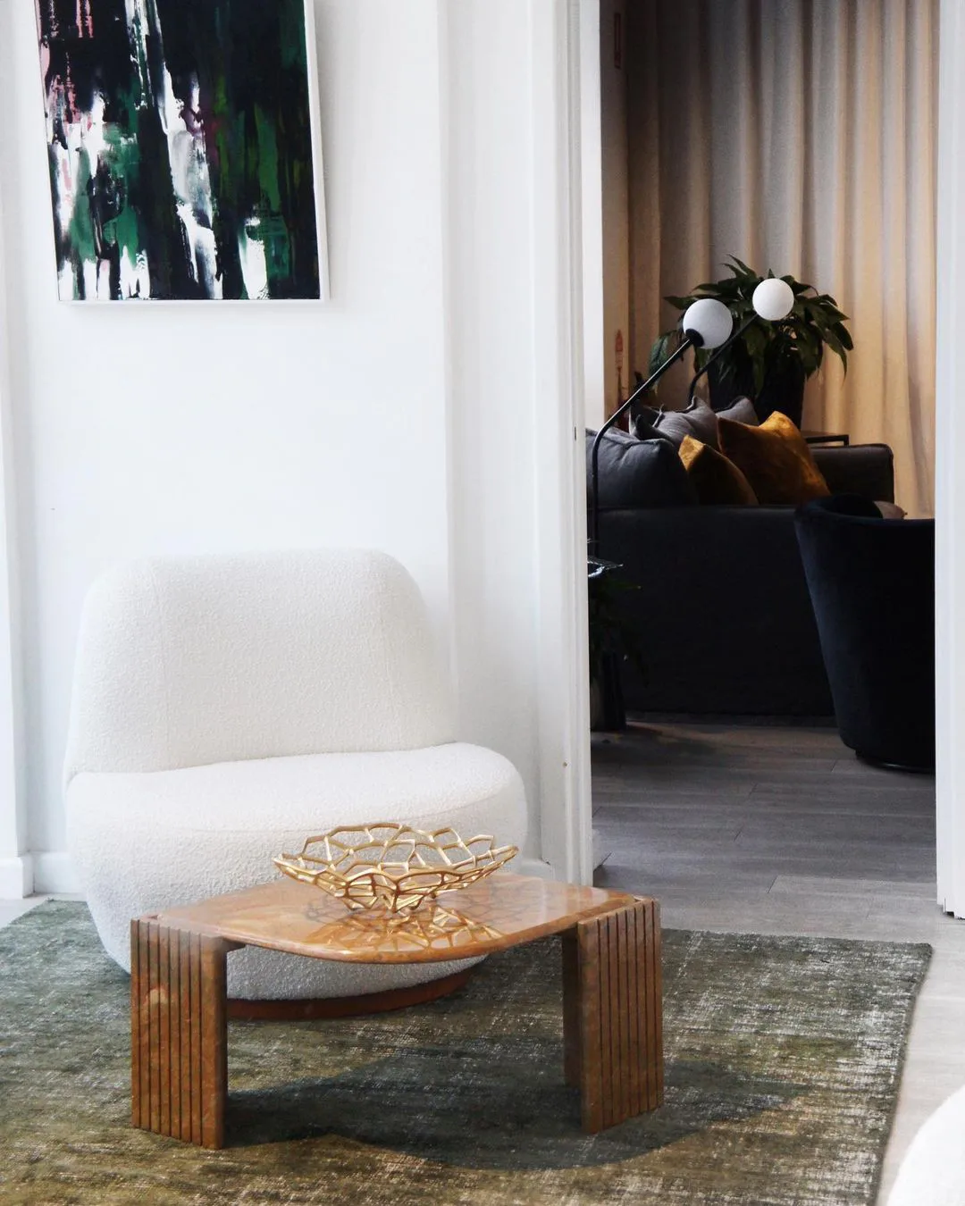 Bone tigela, Latão, L Tom Dixon