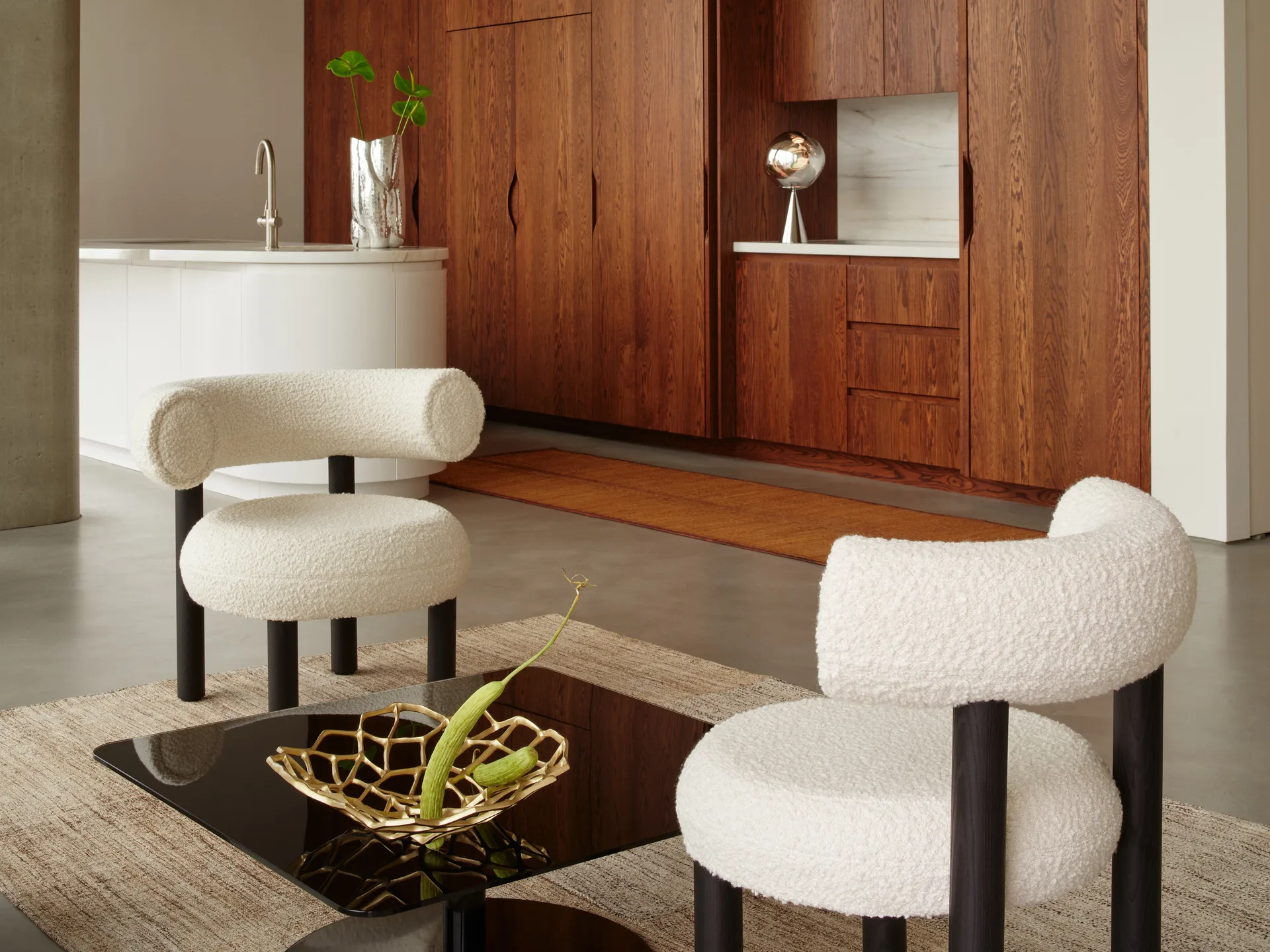 Bone tigela, Latão, L Tom Dixon