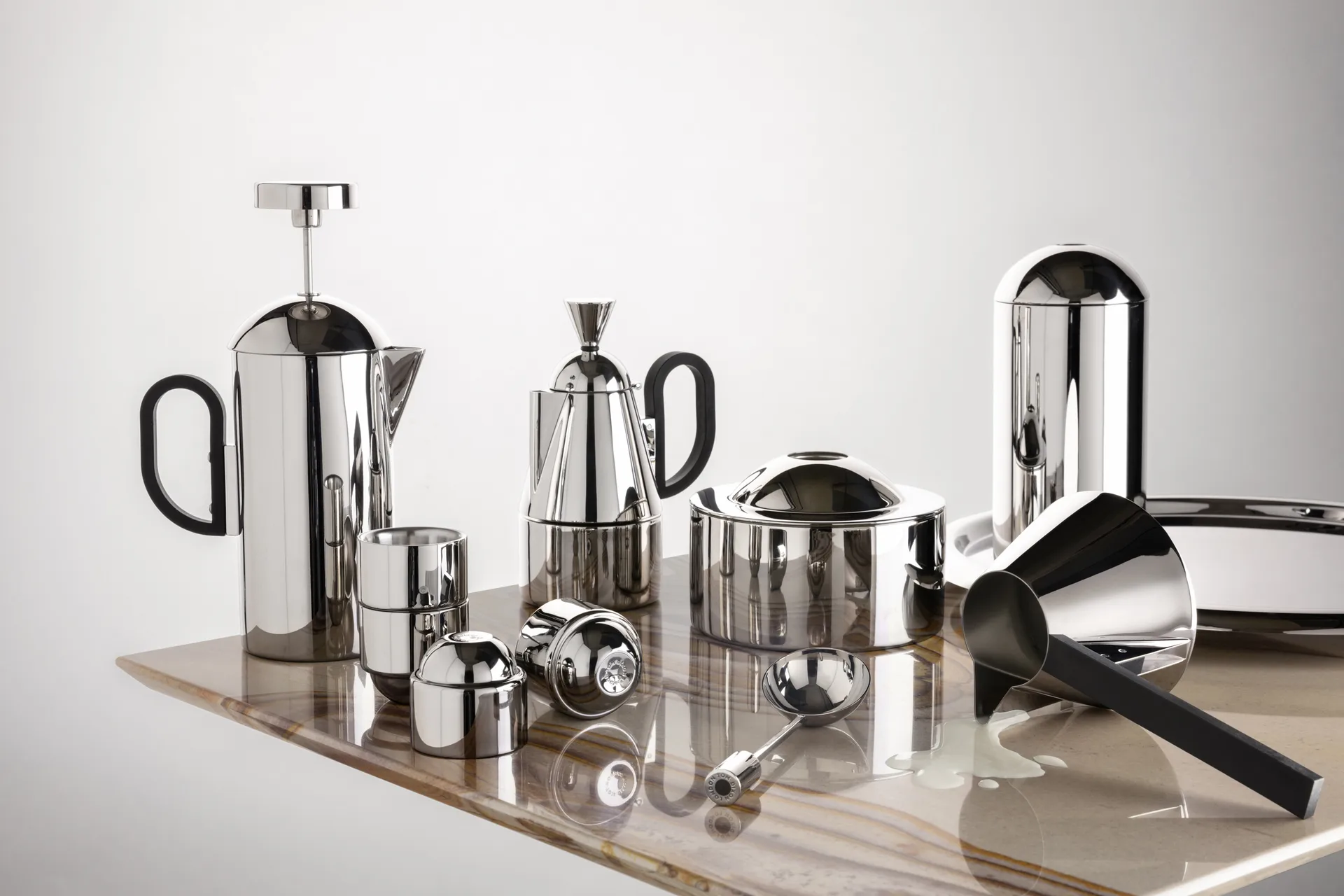 Brew Cafetiere cafeteira 0,75 l, Aço inoxidável Tom Dixon